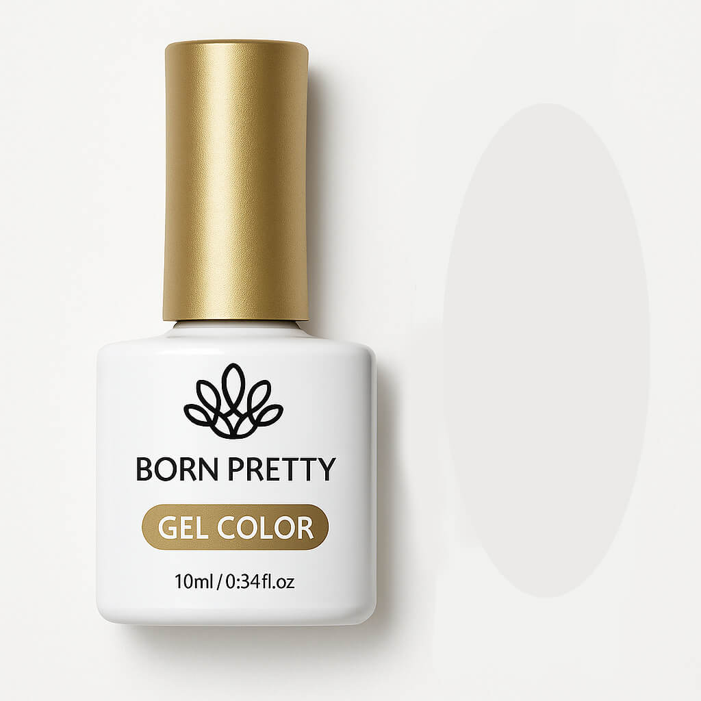 Born Pretty Gellak 10ml Wit 003