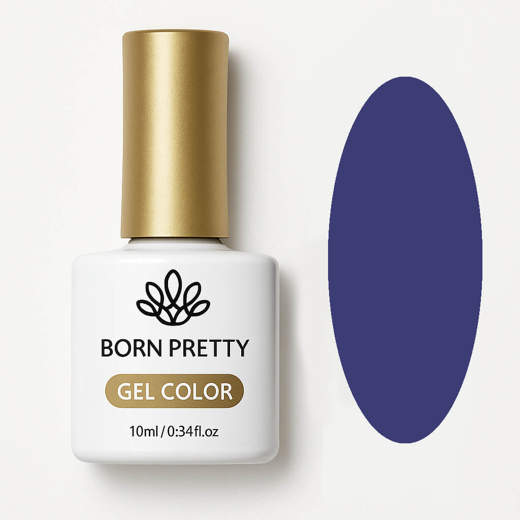 Born Pretty Gellak 10ml Kleur Donkerblauw 047