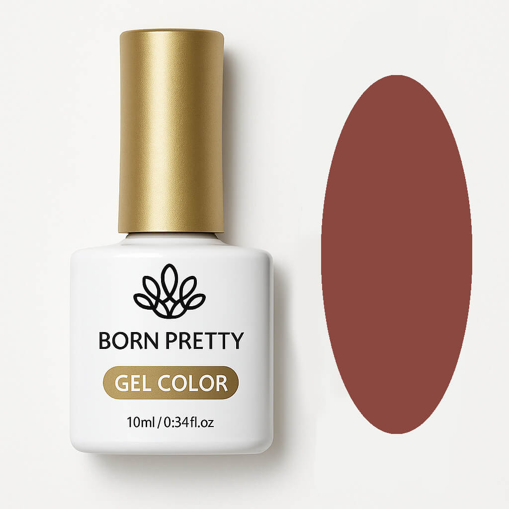 Born Pretty Gellak 10ml Kleur Bruin 053