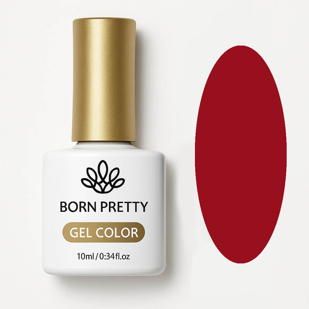 Born Pretty Gellak 10ml Kleur Rood 056