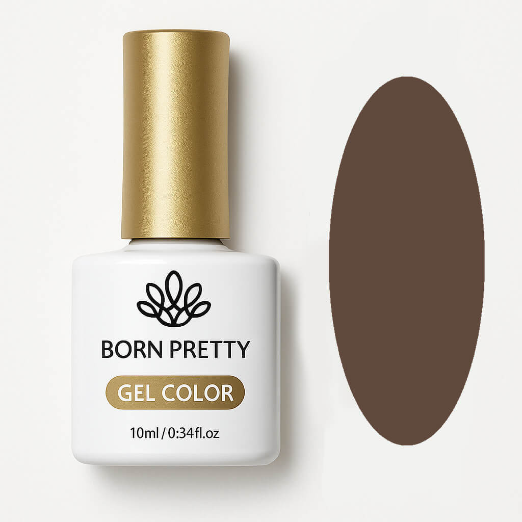 Born Pretty Gellak 10ml Lichtbruin 052