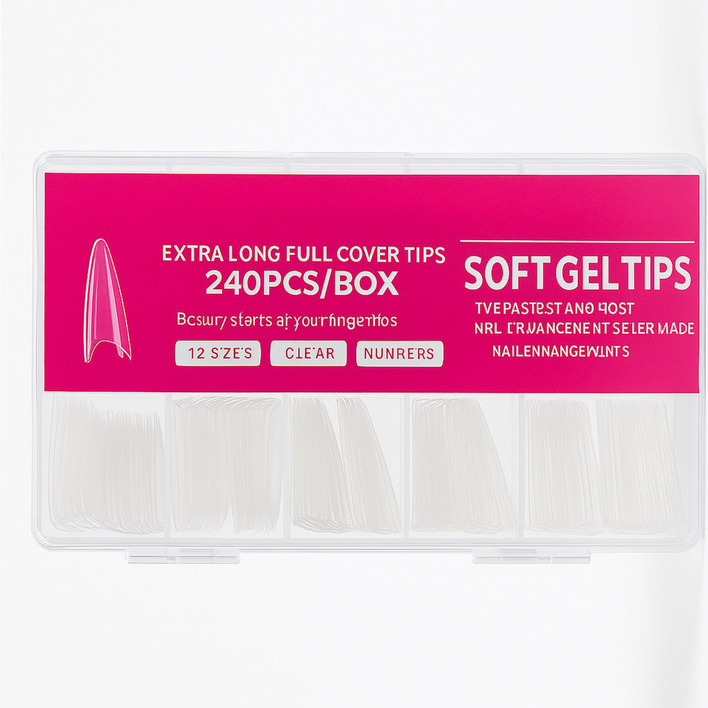 Soft Gel Tips Full Cover 240 stuks