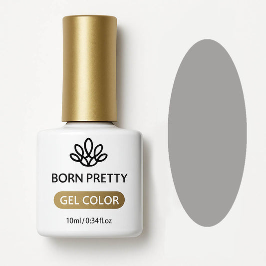 Born Pretty Gellak 10ml Grijs 019