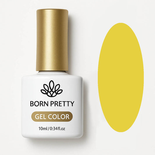 Born Pretty Gellak 10ml Goud Geel 027