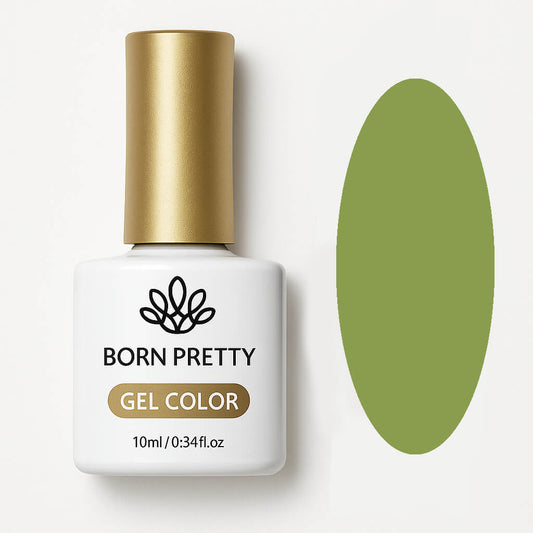 Born Pretty Gellak 10ml Olijfgroen 042