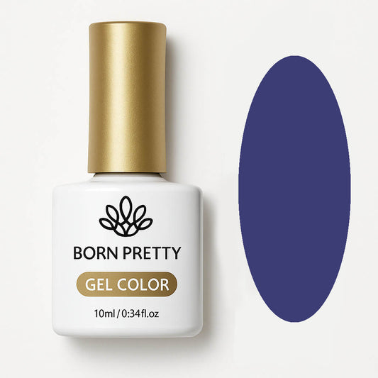 Born Pretty Gellak 10ml Kleur Donkerblauw  047
