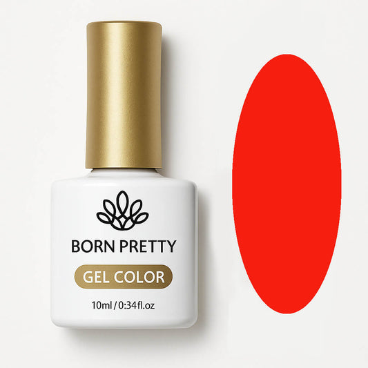Born Pretty Gellak 10ml Kleur Lichtrood 055
