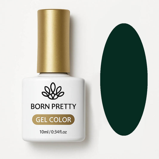 Born Pretty Gellak 10ml Donkergroen 044
