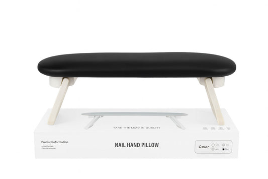 Opvouwbare Nail Art Armsteun met Mat Zwart